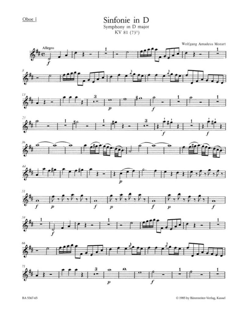 Symphony in D Major No. 44